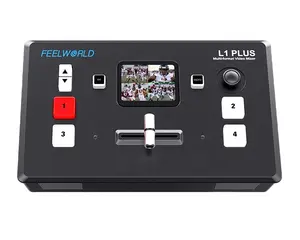 2024 NEUES GEFÜLLERLAND L1 PLUS Multi-Kamera Video-Mixer-Schalter Touchscreen PTZ-Steuerung USB3.0 Schnelles Streaming