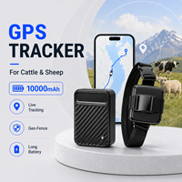 Localizador GPS 2G WiFi de 10000mAh, Resistente al Agua, con Alerta de Geo-cerca, Historial de Rutas, Reproducción de Recorridos, Uso Global