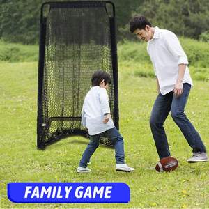 Filet d'entraînement <span class=keywords><strong>de</strong></span> football pour le practice <span class=keywords><strong>de</strong></span> la frappe au but, <span class=keywords><strong>cage</strong></span> <span class=keywords><strong>de</strong></span> frappe au but pour jeunes, pour l'entraînement au punt, utilisation en extérieur et en intérieur - Product Image 4