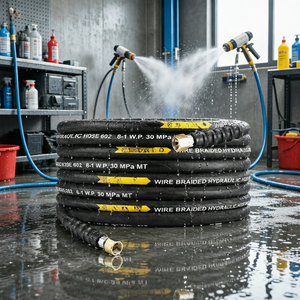 <span class=keywords><strong>Manguera</strong></span> de Lavado de Autos de Ultra Alta Presión, Doble Capa de Alambre de Acero, Accesorios Industriales <span class=keywords><strong>para</strong></span> Lavadoras a Presión - Product Image 4