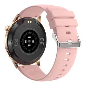 Montre connectée HK36 pour hommes, élégante, sportive, bracelet en gel de silice, calendrier, grande batterie, surveillance de la santé, appels téléphoniques, IP68 - Product Image 4