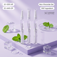 Gel blanchissant dentaire 35% HP 44% CP, ingrédient de gel personnalisé, économique, 2 mL, stylo blanchissant pour les dents, marque privée