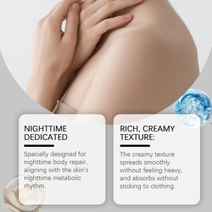 Crème hydratante de nuit qui soigne en douceur le corps, la peau est hydratée, douce, hydratante et non collante. - Product Image 3