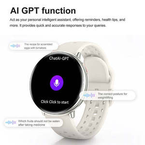 Montre connectée GPS HD21, ultra-légère (27g), écran AMOLED 1,43 pouces, boussole, surveillance de la pression atmosphérique et de l'altitude, montre intelligente pour femmes - Product Image 4
