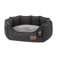 LS vente directe en usine, lit de chien de sommeil profond de haute qualité, lit de coussin de poils de lapin pour chiens