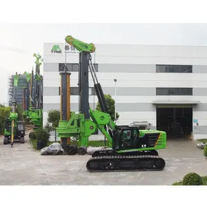 China Supplier 320kN.m Torque Crawler Hidráulica Geotécnica Rotary Drilling Rig Machine Com CAT Chassis