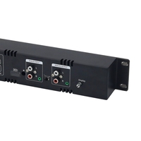 GGDX Meilleure Vente LED64X2 Affichage Spectrographique Musical 128 LED Lumière Rythmique Compteur VU Prise en Charge du Contrôle Vocal et de l'Entrée Filaire