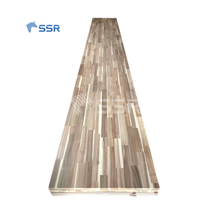 SSR VINA Plan de travail/comptoir en bois d'acacia de haute qualité Design moderne ponçage 240-320 Girt Surface finition doigt Joint Board - Product Image 1