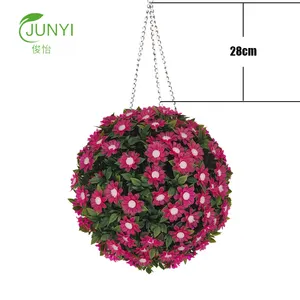Außen dekoration 28cm künstliche Pflanze Topiary Ball