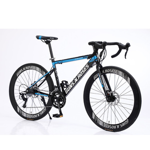 Bicicleta de Carretera de Carreras de Acero de 700c de Alta Velocidad, 21 Velocidades, Freno de Disco, Llanta de Aluminio, Marca Shenghong SHR05, Llanta de Aleación de Aluminio, Fábrica en China - Product Image 4