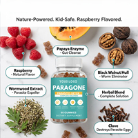 Gummies Détox Véganes Sans OGM et Sans Sucre pour Adultes : Soutien Immunitaire et Santé Intestinale - Complément Alimentaire