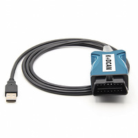 Câble de diagnostic multifonction haute qualité pour BMW (K+DCAN) OBD2 USB 8-12V, outil de diagnostic automobile avec garantie de 3 mois
