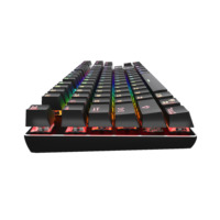 Keyboard Aula Mini Berkabel Gratis Contoh Gratis, Keyboard Tipe Mesin Tik Berkabel untuk Gamer, Teclado 60 untuk Tablet, Keyboard Game