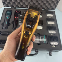 Tondeuse à cheveux professionnelle rechargeable Vgr V-668 Salon Barber Bldc Motor 8000-11000 tr/min pour hommes