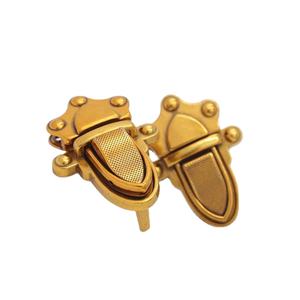 <span class=keywords><strong>Antic</strong></span> oro color de metal de bloqueo para DAMA ACCESORIOS bolso - Product Image 1