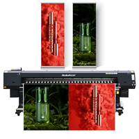 Alta velocidad 3,2 M vinilo Digital coche pegatina impresora Banner póster papel de pared Eco solvente inyección de tinta corte Plotter máquina
