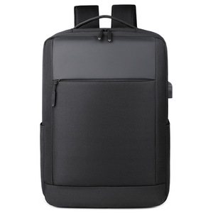 Men's High-End Fashionable Backpack Large Capacity Business Travel <b>Bag</b> Logo Printable Simple Design Oxford Cloth for <b>Laptop</b> - Product Image 4