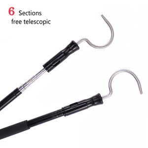 Acoplamiento Rápido, Mini Barra Telescópica, Recuperador de Cuerdas para Escalar Árboles, Acero Inoxidable, Longitud Personalizada para Capturar Moluscos - Product Image 3