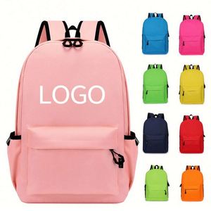 Mochila Escolar Personalizada para Adolescentes y Niños, con Impresión OEM, Color Azul, para Niñas y Niños - Product Image 3