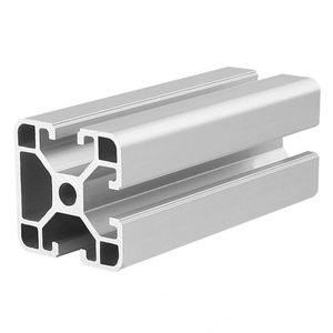 Profilé en alliage d'aluminium série 6000 industriel, norme européenne OB4040W-3.0, support de table de travail pour ligne d'assemblage, découpe 40x40 - Product Image 4