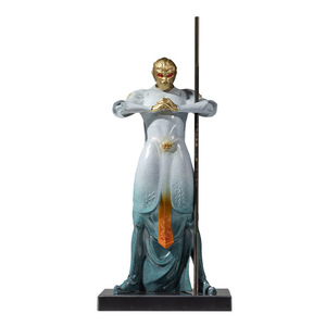 Figura del Rey Mono de los Años del Cobre y del Oro, Adorno de cobre coloreado, decoración artística hecha a mano para mesa, regalo de Año Nuevo Chino - Product Image 1