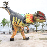 Costume de dinosaure réaliste en silicone personnalisé, léger, pour adultes et enfants, pour parcs d'attractions, utilisation en intérieur et en extérieur