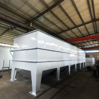 Réservoir circulaire en acier inoxydable 316L pour l'épuration des eaux usées des usines agroalimentaires – Clarificateur haute performance