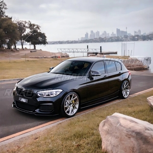 Kit carrosserie complet : Lame de pare-chocs avant, séparateur, diffuseur et spoiler pour BMW Série 1 F20 F21 2015~2019 LCI 116i 118i 120i M135 M140i M-Pack - Product Image 5