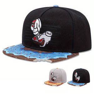 Gorra de Béisbol Acrílica con Diseño de Dibujos Animados <span class=keywords><strong>Cayler</strong></span> <span class=keywords><strong>Sons</strong></span>, Ajustable, de 6 Paneles, Estilo Hip-Hop, para Viajes, para las Cuatro Estaciones - Product Image 1