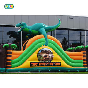 No eléctrica multijugador fiesta globo de aire inflable dinosaurio obstáculo <span class=keywords><strong>radical</strong></span> - Product Image 4