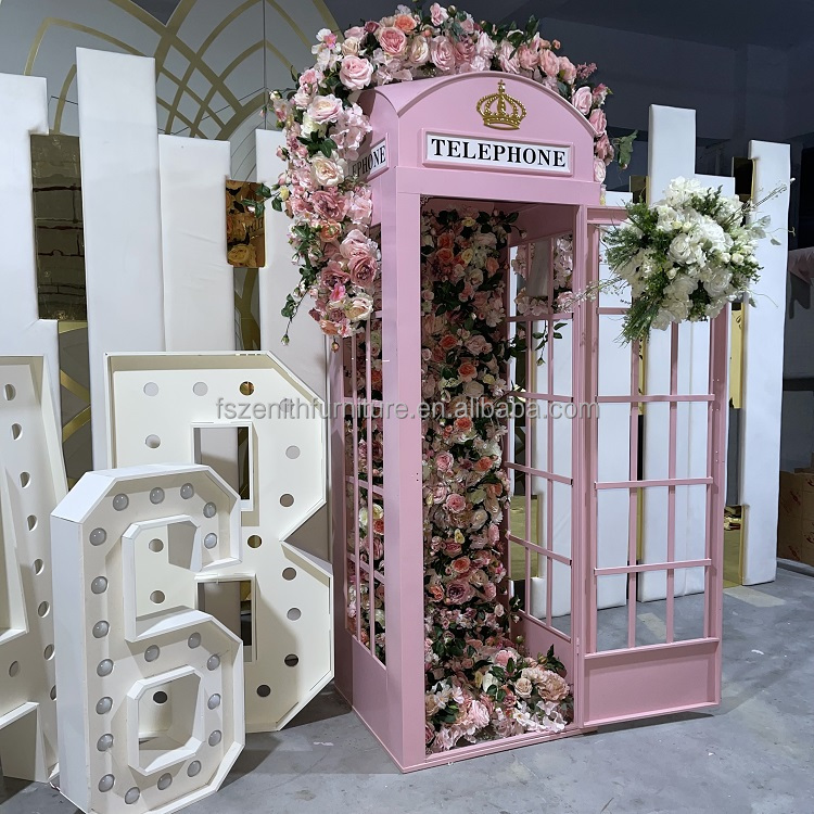 Wholesale Customized Antique Metal pink Telephone