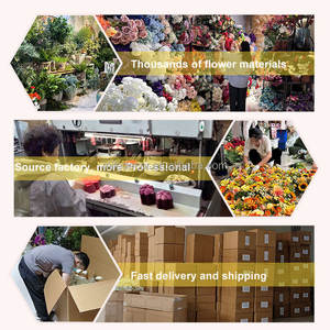 Composizione Floreale <span class=keywords><strong>Serie</strong></span> Viola con Rose, Ortensie e Gypsophila, Decorazione per Matrimoni e Feste, Fiori Artificiali in Seta - Product Image 6