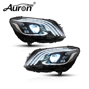 Ensemble de phares à LED pour Mercedes-Benz Classe C W205 (modèles 2015-2020) |   Mise à niveau de style OE avec DRL - Product Image 1
