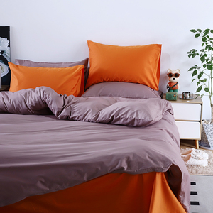 Parure de lit de luxe en coton pour hôtel, ensemble de couette et draps, tailles King et Queen, vente en gros - Product Image 3