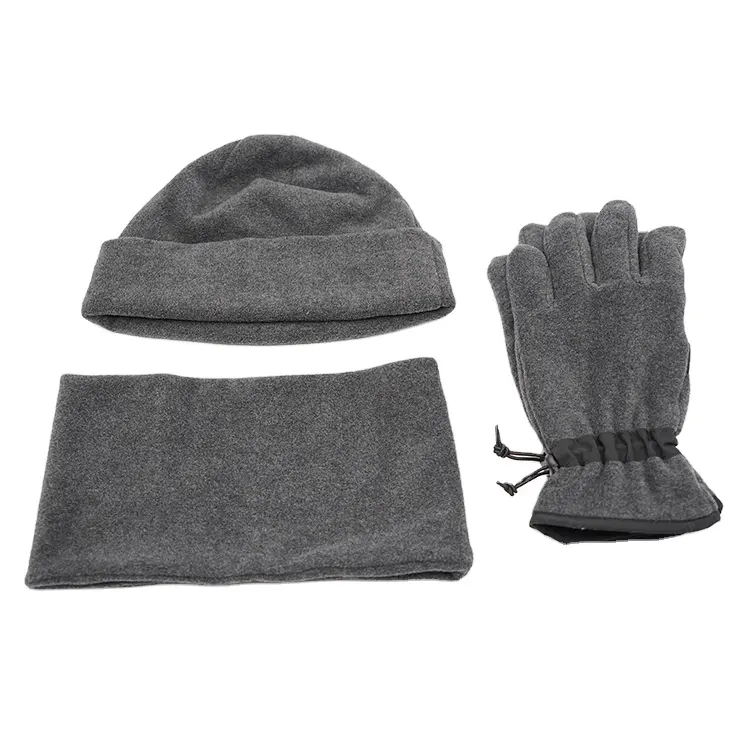 Set per esterno caldo cappello e sciarpa da donna per adulti inverno caldo caldo invernale cappello berretto sciarpa Set guanti