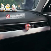 Autocollant de protection pour vitres de voiture en vinyle auto-adhésif, imperméable, taille personnalisée, étiquette d'avertissement