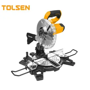 Saw TOLSEN 79529 CE New Product 1500w Sliding Mitre Saw With High Click