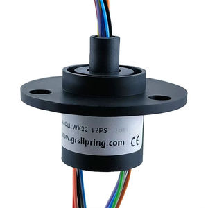 Petit anneau collecteur électrique rotatif sans enroulement, anneau conducteur Ø22mm, anneau collecteur électrique 12 voies - Product Image 1