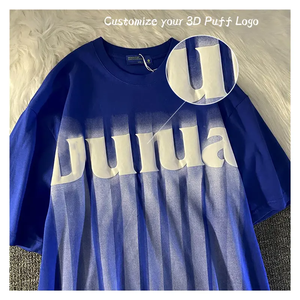 Tee With <strong>Designs</strong> Puff Printing <strong>t</strong> <strong>Shirt</strong> Fashion Brand Custom <strong>3d</strong> Puff Print <strong>T</strong> <strong>Shirt</strong> Foam Screen Printing <strong>T</strong> <strong>Shirts</strong> - Product Image 1