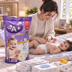 Pannolini a mutandina usa e getta morbidi A+ per neonati, all'ingrosso, per uso quotidiano, disponibili OEM, per la cura intima del bambino - Product Image 3