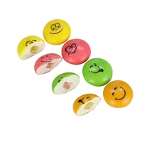 Vente en gros de gomme à bulles fourrée Jus d'orange Pastèque Fraise Menthe Confiture Produit de bonbon aromatisé