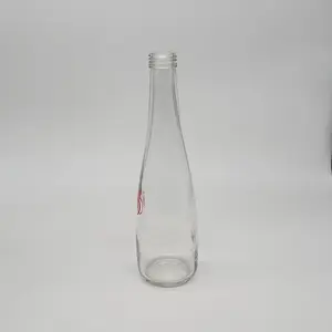 핫 세일 미네랄 워터 유리 병 소다수 맑은 유리 병 1000ml 폐쇄