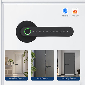 Serratura Intelligente Bluelock TTlock Controllabile via App con Impronta Digitale, Password, Carta e Chiave, in Lega di Alluminio per Porte in Legno, con Archiviazione Cloud - Product Image 6