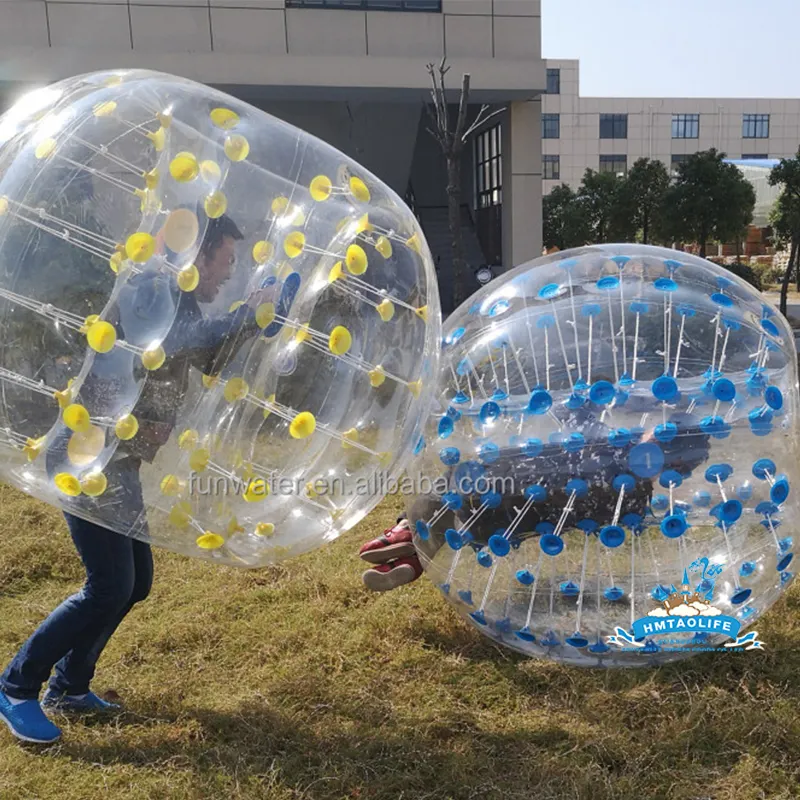 Hete Verkopende Bumper Bal Zorb Bal Voetbal Bubble Voetbal Opblaasbare Bumper Bal