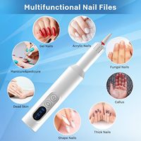 Lime à ongles professionnelle personnalisée en usine, portable, sans fil, pour manucure et pédicure, polissage, perceuse à ongles électrique 35000 tr/min
