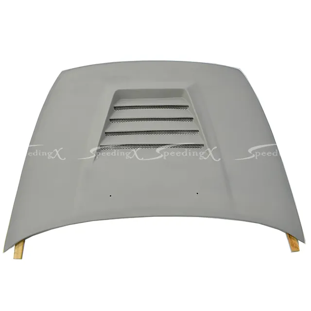 CUSTOMIZE VENTS STYLE FIBER GLASS ENGINE HOOD BONNET FOR 1988-1993 NISSAN SILVIA S13 180SX