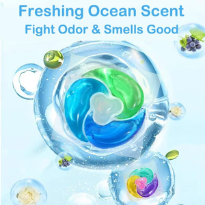 แคปซูลซักเสื้อผ้า4อิน1ที่เป็นมิตรกับสิ่งแวดล้อมพร้อมตัวป้องกันสีและทำความสะอาดได้ล้ำลึก - Product Image 3