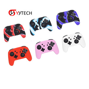 SYYTECH Custodia Protettiva in Silicone Morbido Personalizzata con Motivo Mimetico per <span class=keywords><strong>Controller</strong></span> Nintendo <span class=keywords><strong>Switch</strong></span> <span class=keywords><strong>Pro</strong></span> - Product Image 1