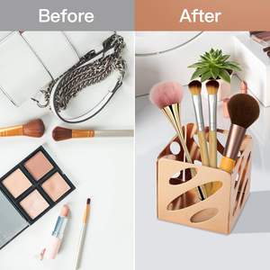 Eagle TYMW2011 Ensemble organisateur de bureau 3-en-1 comprenant des porte-cartes de visite en plastique avec accessoires en métal - Product Image 2