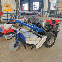 Mesin Pertanian multifungsi taman pertanian Mini traktor tangan traktor berjalan dengan jenis aksesoris